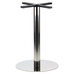 Основание стола SH-3001-6/П, нержавеющая сталь, диаметр 49,5 см цена и информация | Ножки для мебели | pigu.lt