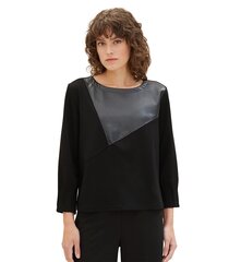 Женская рубашка Tom Tailor 1039093*14482, черная, 4067261741765 цена и информация | Женские блузки, рубашки | pigu.lt
