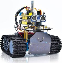 Mini Robot Tank Arduino Style kaina ir informacija | Atviro kodo elektronika | pigu.lt