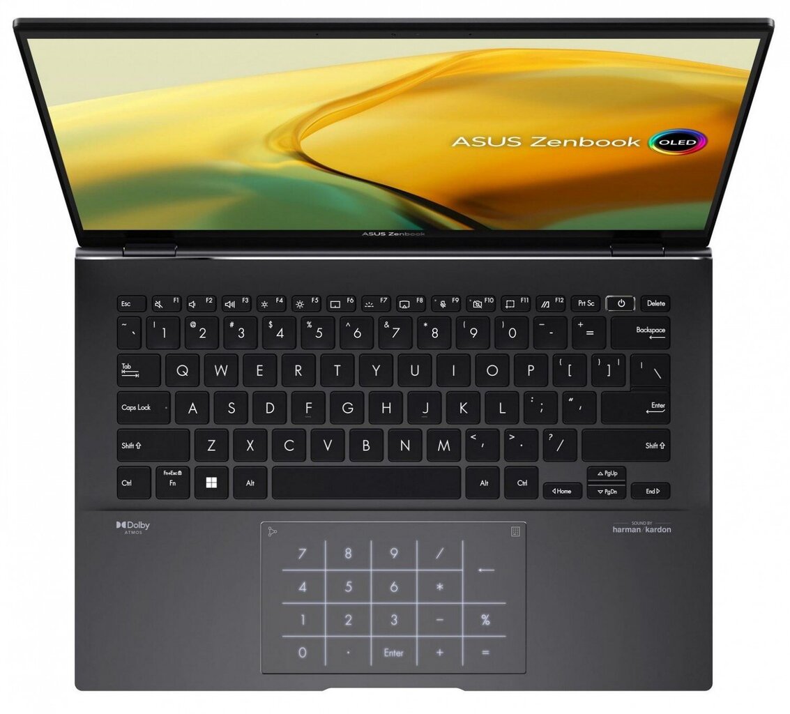 Asus ZenBook 14X OLED UM3402YA-KM454W (90NB0W95-M00WS0) kaina ir informacija | Nešiojami kompiuteriai | pigu.lt