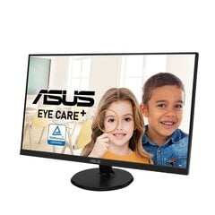 ASUS VA27DQF kompiuterio monitorius 68,6 cm (27") 1920 x 1080 pikseliai „Full HD“ LCD Juoda kaina ir informacija | Monitoriai | pigu.lt