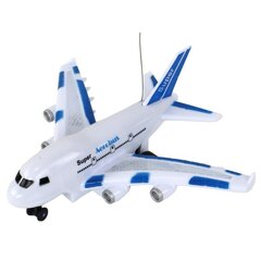 Nuotoliniu būdu valdomas lėktuvas Aerobus Lean toys, baltas kaina ir informacija | Žaislai berniukams | pigu.lt