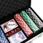 Pokerio žetonų rinkinys vidaXL, 300vnt. kaina ir informacija | Azartiniai žaidimai, pokeris | pigu.lt