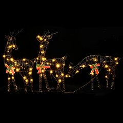 Kalėdinė dekoracija Elnių šeimos kaina ir informacija | Kalėdinės dekoracijos | pigu.lt