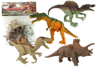 Набор фигурок 8 штук, динозавр 4 штуки цена и информация | Игрушки для мальчиков | pigu.lt