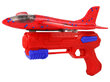 Lėktuvo paleidimo pistoletas su muilo burbulais, raudonas kaina ir informacija | Žaislai berniukams | pigu.lt