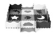 Kilimėlis-dėlionė su tvorele Eco Toys ECOEVA015, juodas-pilkas цена и информация | Lavinimo kilimėliai | pigu.lt