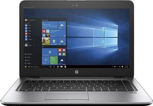 HP EliteBook 840 G3 14", Intel Core i7-6600U, 16GB, 256GB SSD, WIN 10, Sidabrinis kaina ir informacija | Nešiojami kompiuteriai | pigu.lt