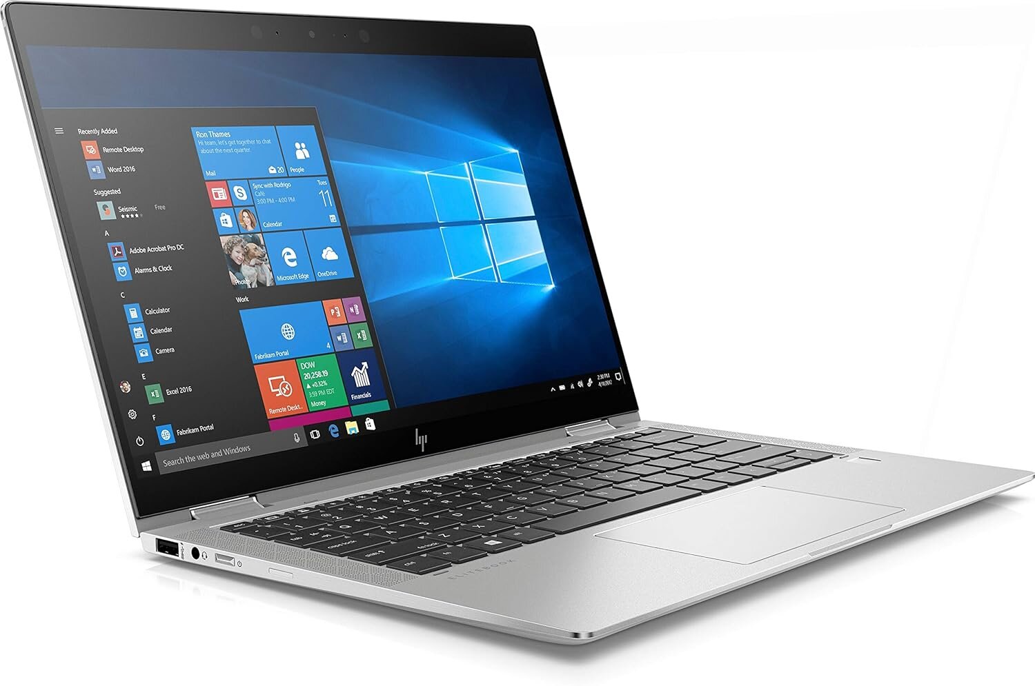 HP EliteBook x360 1030 G3 Touch 13.3", Intel Core i5-8350U, 16GB, 256GB SSD, WIN 10, Sidabrinis цена и информация | Nešiojami kompiuteriai | pigu.lt