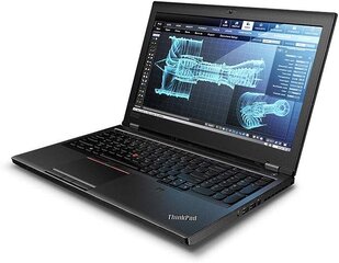 Lenovo ThinkPad P52 15.6", Intel Xeon E-2176M, 32GB, 1TB SSD, WIN 10, Juodas цена и информация | Ноутбуки | pigu.lt