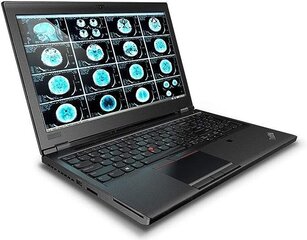 Lenovo ThinkPad P52 15.6", Intel Xeon E-2176M, 32GB, 1TB SSD, WIN 10, Juodas kaina ir informacija | Nešiojami kompiuteriai | pigu.lt