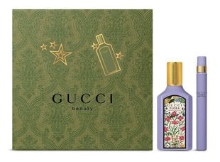 Набор Gucci Flora Gorgeous Magnolia для женщин: духи EDP для женщин, 50 мл + 10 мл  цена и информация | Женские духи | pigu.lt