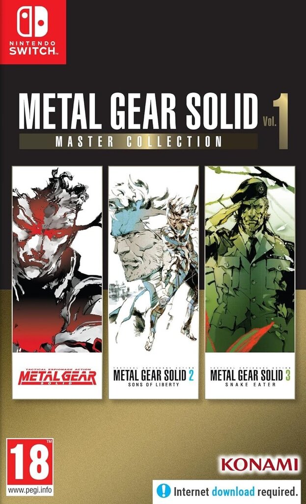 Metal Gear Solid - Master Collection Vol. 1 Switch kaina ir informacija | Kompiuteriniai žaidimai | pigu.lt