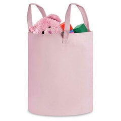 Nukido žaislų krepšelis, rožinis kaina ir informacija | Daiktadėžės | pigu.lt
