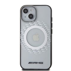 AMG PC|TPU Rhombuses MagSafe Case for iPhone 15 Transparent цена и информация | Чехлы для телефонов | pigu.lt