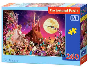 Dėlionė Fairy Fantasies Castorland, 260 d. kaina ir informacija | Dėlionės (puzzle) | pigu.lt