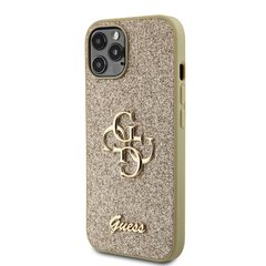 Guess PU Fixed Glitter 4G Metal Logo Case цена и информация | Чехлы для телефонов | pigu.lt