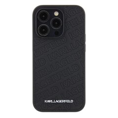 Karl Lagerfeld PU Quilted Pattern Case kaina ir informacija | Telefono dėklai | pigu.lt