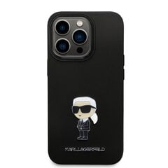 Karl Lagerfeld Liquid Silicone Metal Ikonik Case цена и информация | Чехлы для телефонов | pigu.lt