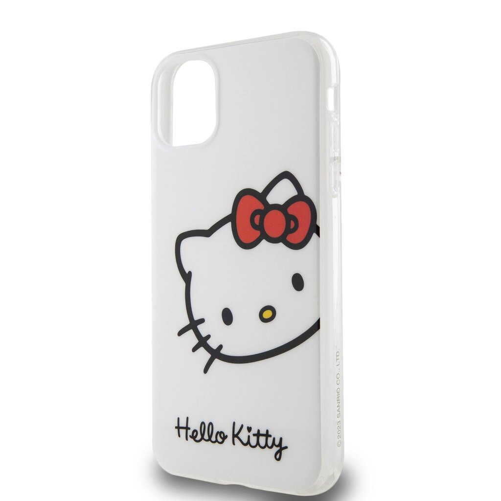 Hello Kitty IML Head Logo Case kaina ir informacija | Telefono dėklai | pigu.lt