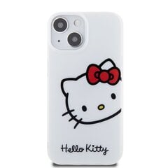 Hello Kitty IML Head Logo Case for  iPhone 15 White цена и информация | Чехлы для телефонов | pigu.lt