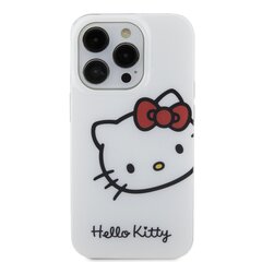 Hello Kitty IML Head Logo Case for  iPhone 15 Pro Max White цена и информация | Чехлы для телефонов | pigu.lt