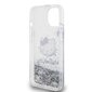 Hello Kitty Liquid Glitter Electroplating Head Logo Case kaina ir informacija | Telefono dėklai | pigu.lt