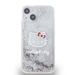 Hello Kitty Liquid Glitter Electroplating Head Logo Case цена и информация | Чехлы для телефонов | pigu.lt