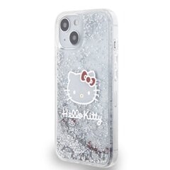 Hello Kitty Liquid Glitter Electroplating Head Logo Case цена и информация | Чехлы для телефонов | pigu.lt