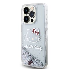 Hello Kitty Liquid Glitter Electroplating Head Logo Case цена и информация | Чехлы для телефонов | pigu.lt