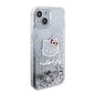 Hello Kitty Liquid Glitter Electroplating Head Logo Case kaina ir informacija | Telefono dėklai | pigu.lt