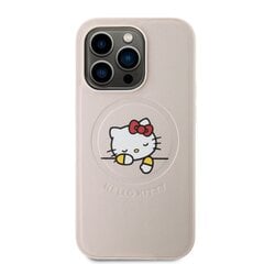 Hello Kitty PU Kitty Asleep Logo Mag Case цена и информация | Чехлы для телефонов | pigu.lt