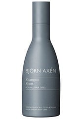 Giliai valantis šampūnas visų tipų plaukams Bjorn Axen Sport Shampoo vyrams, 250 ml kaina ir informacija | Šampūnai | pigu.lt
