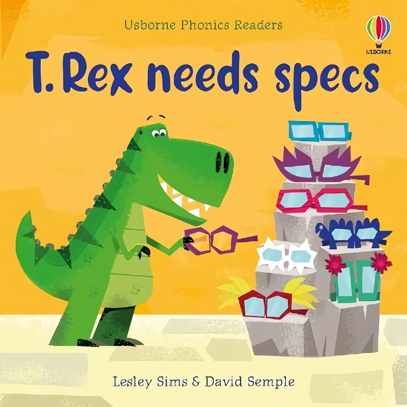 T. Rex needs specs kaina ir informacija | Knygos mažiesiems | pigu.lt