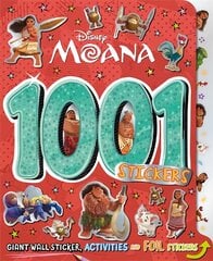 Disney Moana: 1001 Stickers цена и информация | Книги для самых маленьких | pigu.lt