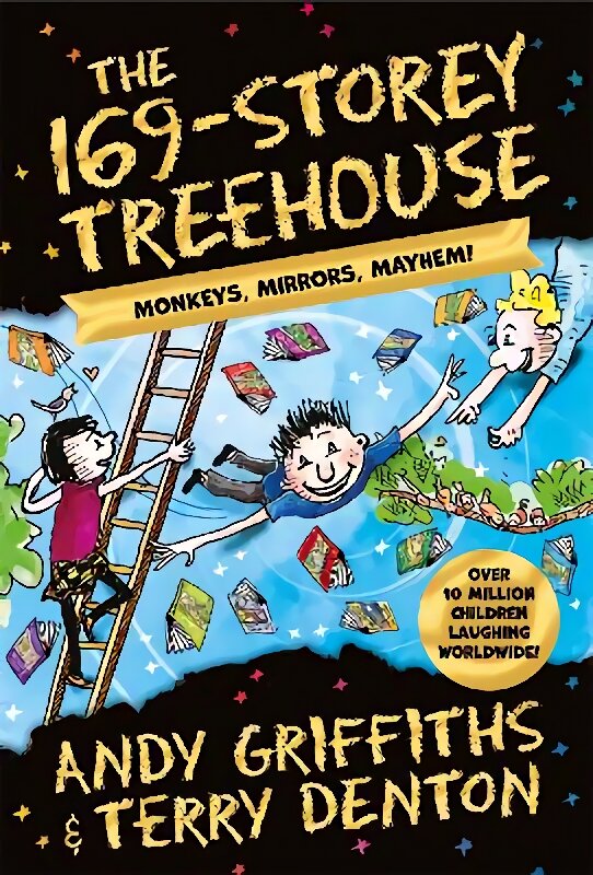 169-Storey Treehouse: Monkeys, Mirrors, Mayhem! цена и информация | Knygos paaugliams ir jaunimui | pigu.lt