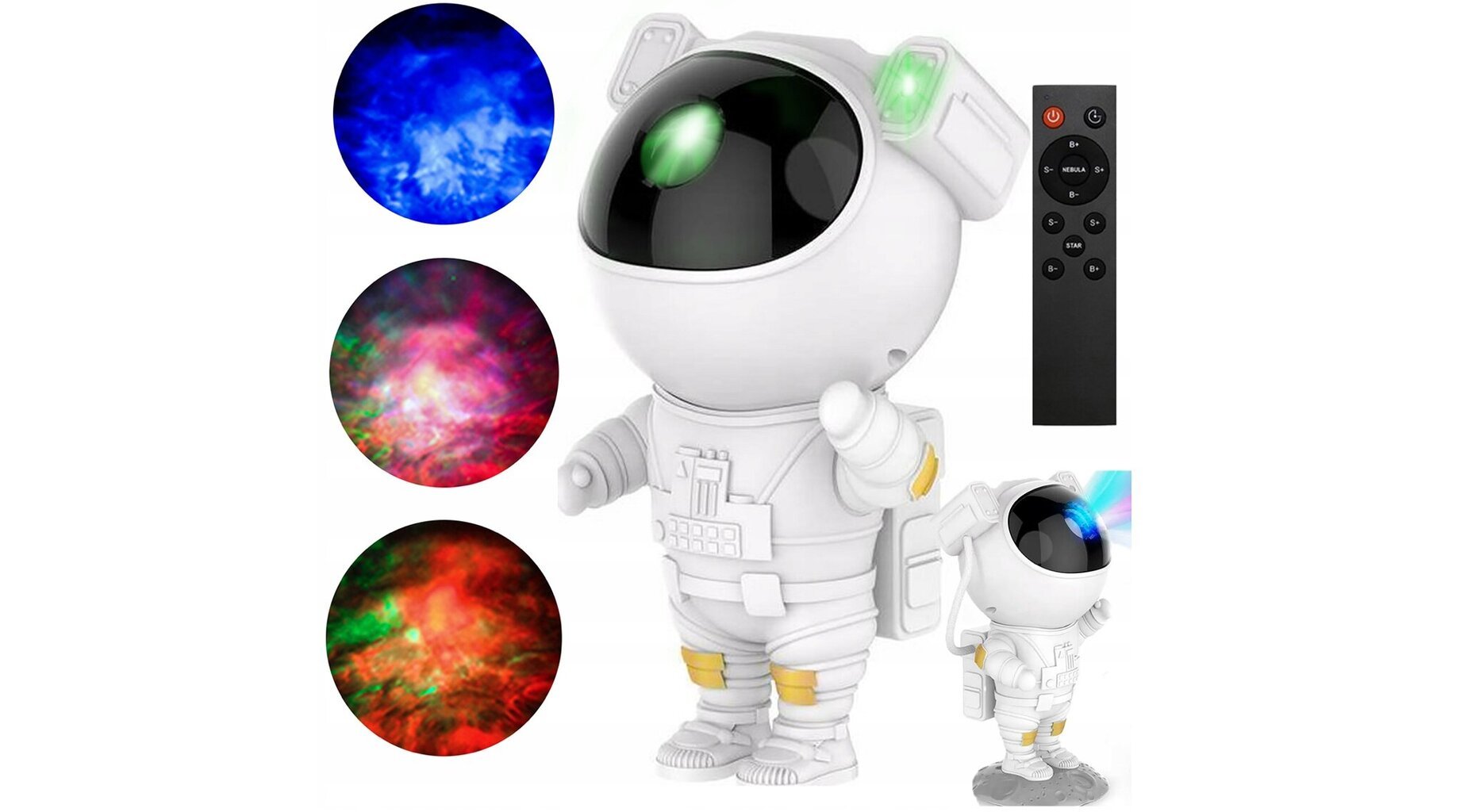 Projektorius vaikams Astronautas Magic World Toys kaina ir informacija | Lavinamieji žaislai | pigu.lt