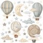 Vaikiški sienų lipdukai su oro balionais ir debesim kaina ir informacija |  Lubų, sienų dekoro elementai | pigu.lt