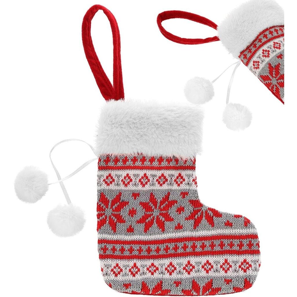 Kalėdinė dekoracija Dovanų kojinė kaina ir informacija | Kalėdinės dekoracijos | pigu.lt
