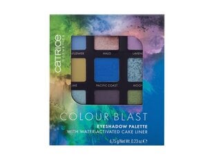 Akių šešėlių paletė Catrice Colour Blast, 010 Blue Meets Lime, 6,75 g kaina ir informacija | Akių šešėliai, pieštukai, blakstienų tušai, serumai | pigu.lt