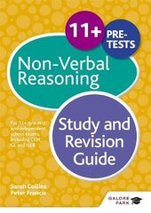 11plus Non-Verbal Reasoning Study and Revision Guide: For 11plus, pre-test and independent school exams including CEM, GL and ISEB kaina ir informacija | Knygos paaugliams ir jaunimui | pigu.lt