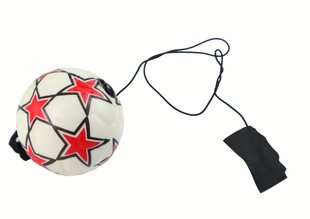 Мяч на резинке с браслетом 6 см, белый цена и информация | Развивающие игрушки | pigu.lt