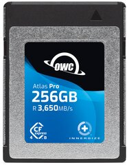 OWC CFexpress Atlas Pro R3650/W3000/SW800 kaina ir informacija | Atminties kortelės fotoaparatams, kameroms | pigu.lt