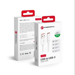 Forcell, USB-A, 1m kaina ir informacija | Kabeliai ir laidai | pigu.lt