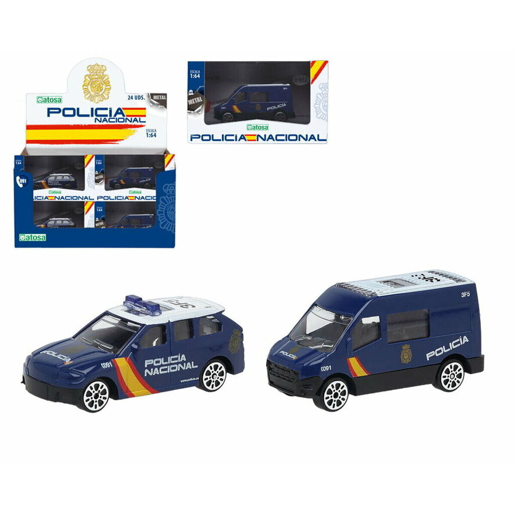 Automobilis Bigbuy Fun National Police Car kaina ir informacija | Žaislai berniukams | pigu.lt