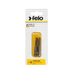 Atsuktuvų antgaliai Felo Torx 25, 50 mm, 2 vnt цена и информация | Механические инструменты | pigu.lt