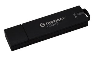 Kingston IronKey 8GB USB 3.2 kaina ir informacija | USB laikmenos | pigu.lt