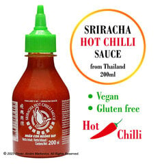 Originalus aštrus čili padažas Sriracha Original Hot Chilli Sauce Flying Goose Brand, 200ml kaina ir informacija | Padažai | pigu.lt