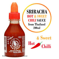 Čili padažas Sriracha Hot & Sweet Chilli Sauce Flying Goose Brand, 200ml kaina ir informacija | Padažai | pigu.lt