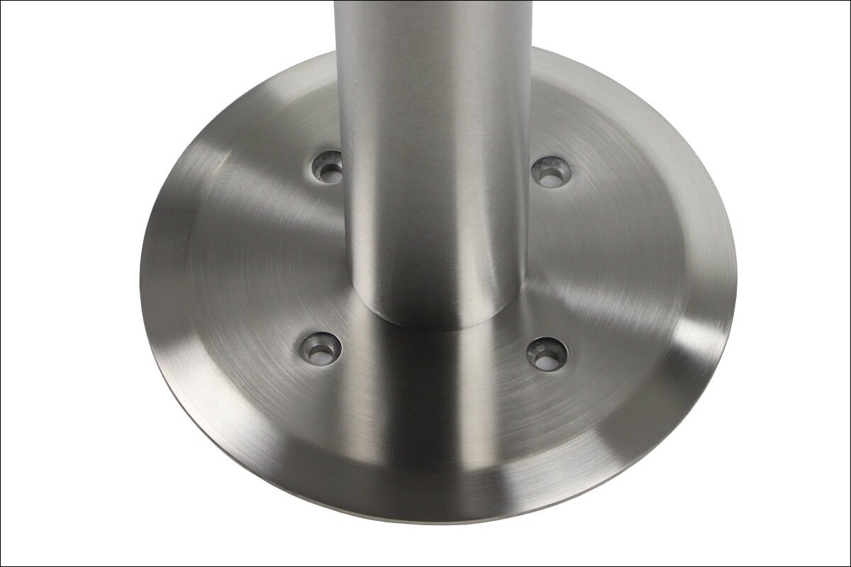 Stalo pagrindas Stema tvirtinamas prie grindų SH-3017-2/H/S, 106 cm, sidabrinis цена и информация | Baldinės kojelės ir kojos | pigu.lt